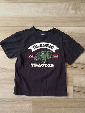 Gymboree Tee Shirt Tractor Size 5 FLAW (K)